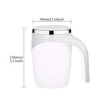 Smart Self-Stirring Mug 380ml | Automatic Magnetic | USB Rechargeable